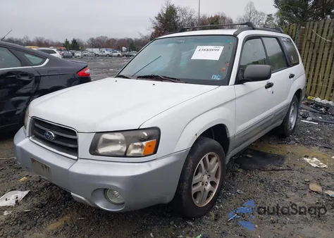 2005 Subaru Forester 2.5Xs L.l. Bean from USA, damaged, VIN JF1SG67675H714465